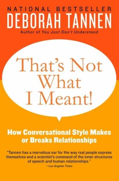 Cover of That's Not What I Meant!