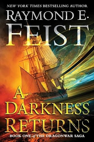 Cover of A Darkness Returns (The Dragonwar Saga, Bk. 1)