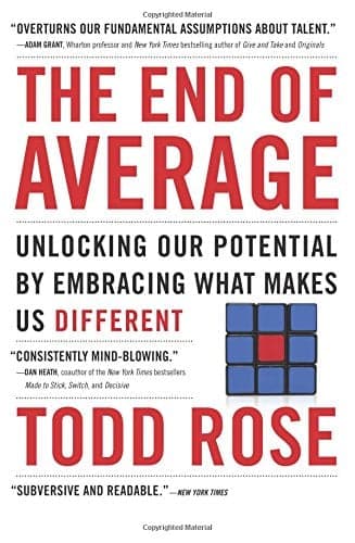 Cover of The End of Average: Unlocking Our Potential by Embracing What Makes Us Different