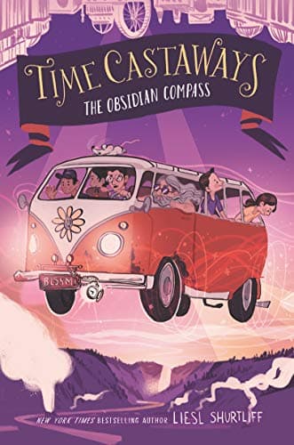 Cover of The Obsidian Compass (Time Castaways. Bk. 2)