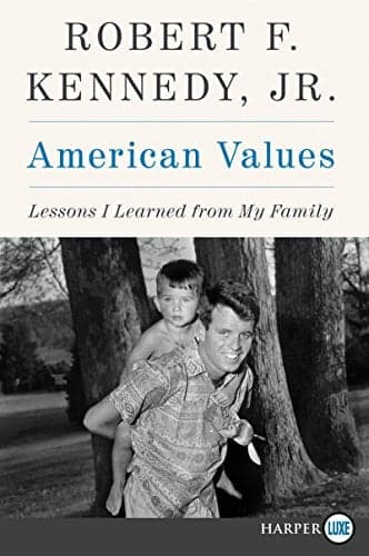 Cover of American Values: Lessons I Learned from My Family (Large Print)