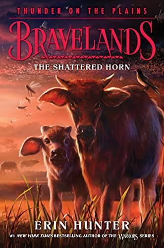 Cover of The Shattered Horn (Bravelands: Thunder on the Plains, Bk. 1)