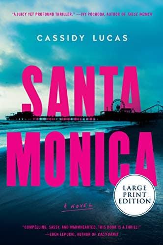 Cover of Santa Monica (Large Print)