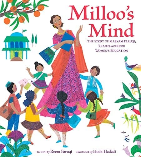 Cover of Milloo's Mind: The Story of Maryam Faruqi, Trailblazer for Women's Education