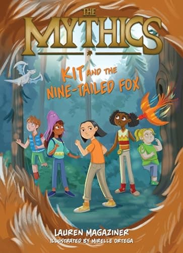 Cover of Kit and the Nine-Tailed Fox (The Mythics, Bk. 3)