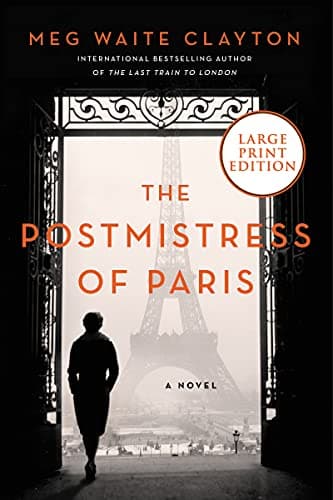Cover of The Postmistress of Paris (Large Print)