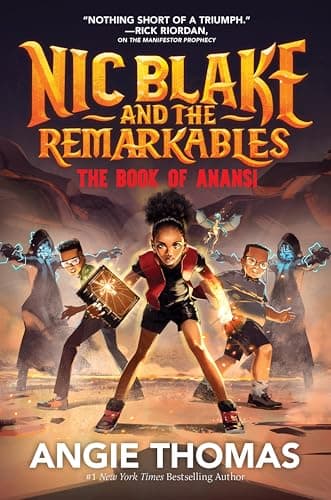 Cover of The Book of Anansi (Nic Blake and the Remarkables, Bk. 2)