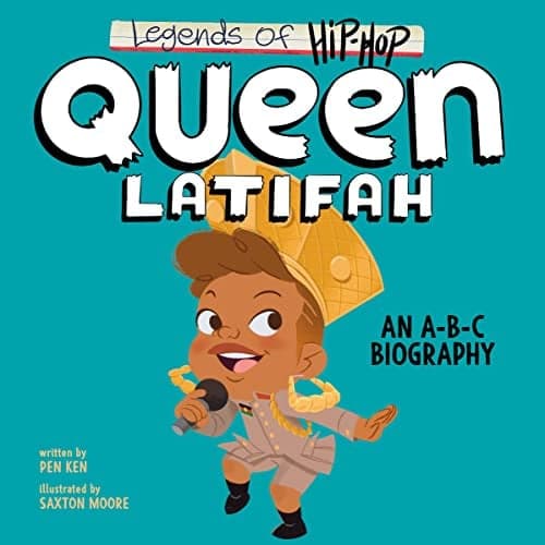 Cover of Queen Latifah: An A-B-C Biography (Legends of Hip-Hop)