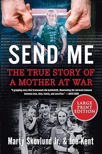 Cover of Send Me: The True Story of a Mother at War (Large Print)