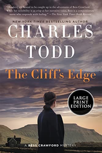 Cover of The Cliff's Edge (Bess Crawford Mystery, Bk. 13 - Large Print)
