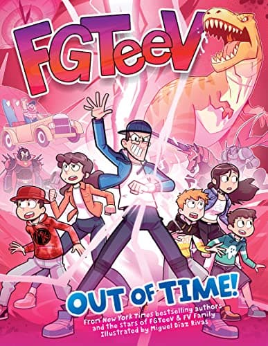 Cover of Out of Time! (FGTeeV, Volume 4)