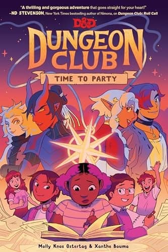 Cover of Time to Party (Dungeons & Dragons: Dungeon Club, Volume 2)