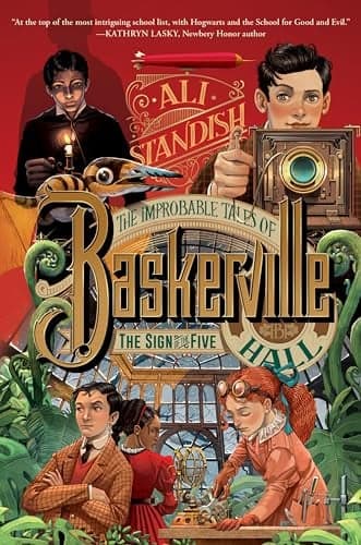 Cover of The Sign of the Five (The Improbable Tales of Baskerville Hall, Bk. 2)