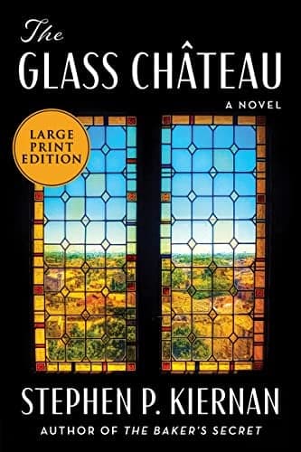 Cover of The Glass Chateau (Large Print)
