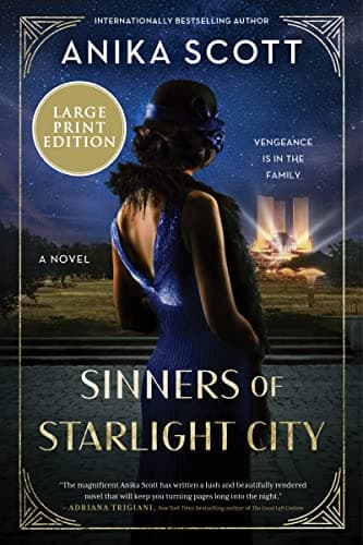 Cover of Sinners of Starlight City (Large Print)