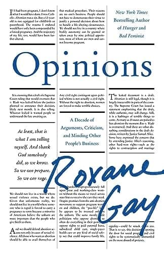 Cover of Opinions: A Decade of Arguments, Criticism, and Minding Other People's Business