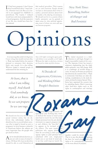 Cover of Opinions: A Decade of Arguments, Criticism, and Minding Other People's Business