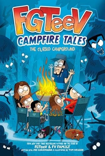 Cover of The Cursed Campground (FGTeeV Campfire Tales, Bk. 1)