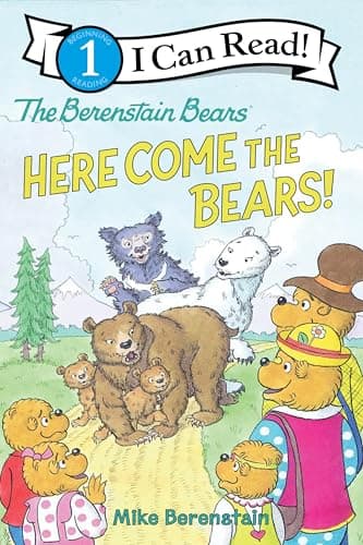 Cover of Here Come the Bears! (The Berenstain Bears, I Can Read, Level 1)