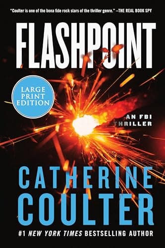 Cover of Flashpoint (FBI Thriller, Bk. 27 - Large Print)