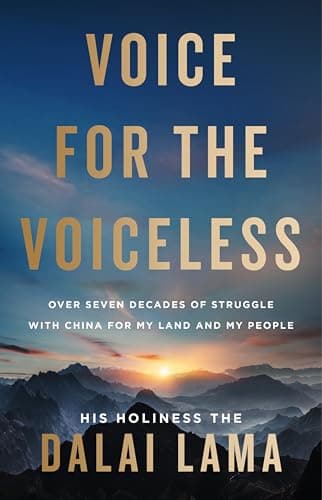 Cover of Voice for the Voiceless: Over Seven Decades of Struggle With China for My Land and My People