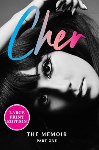 Cover of Cher: The Memoir, Part One (Large Print)