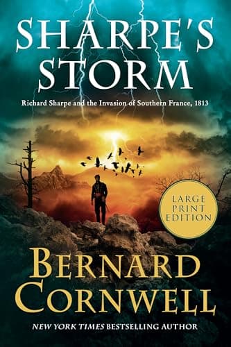 Cover of Sharpe's Storm (Sharpe, Bk. 19 - Large Print)