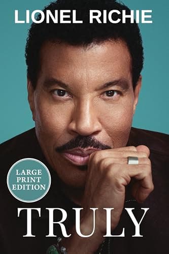 Cover of Truly: An Inspirational Journey Through the Life of a Musical Legend (Large Print)