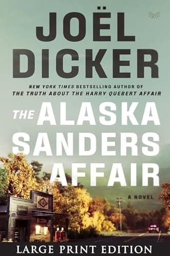 Cover of The Alaska Sanders Affair (Marcus Goldman, Bk. 3 - Large Print)
