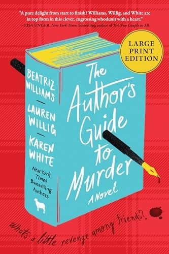 Cover of The Author's Guide to Murder (Large Print)