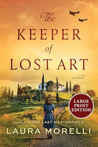 Cover of The Keeper of Lost Art (Large Print)