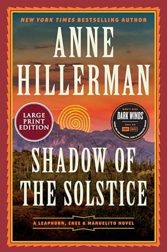 Cover of Shadow of the Solstice (Leaphorn, Chee & Manuelito, Bk. 10 - Large Print)