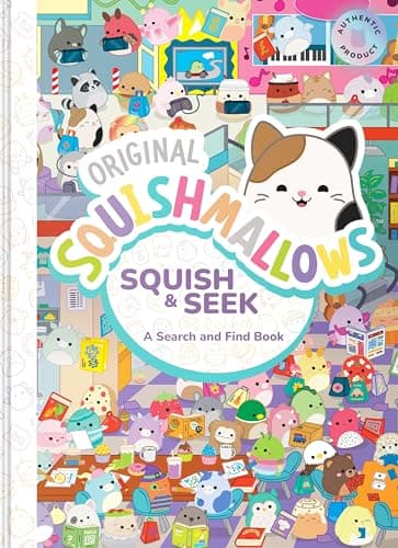 Cover of Squishmallows Squish and Seek: A Search and Find Book