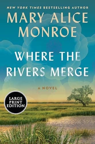 Cover of Where the Rivers Merge (Large Print)