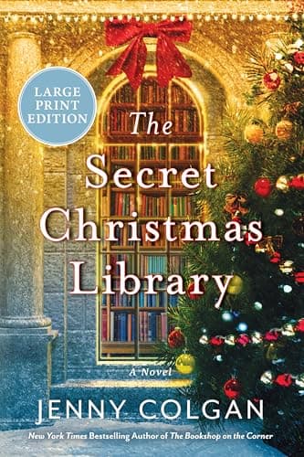 Cover of The Secret Christmas Library (Large Print)