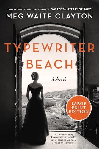 Cover of Typewriter Beach (Large Print)
