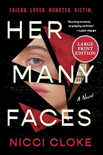 Cover of Her Many Faces (Large Print)