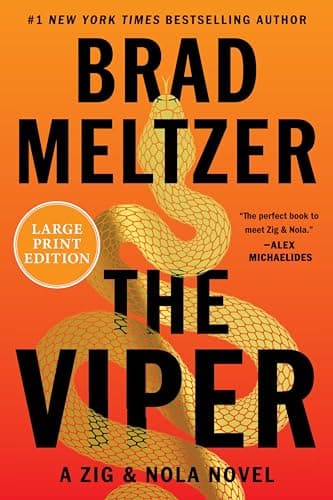Cover of The Viper (Escape Artist, Bk. 3 - Large Print)