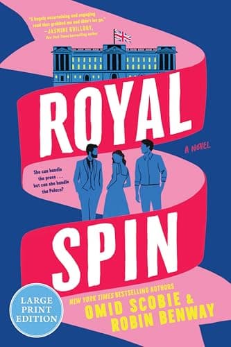 Cover of Royal Spin (Large Print)
