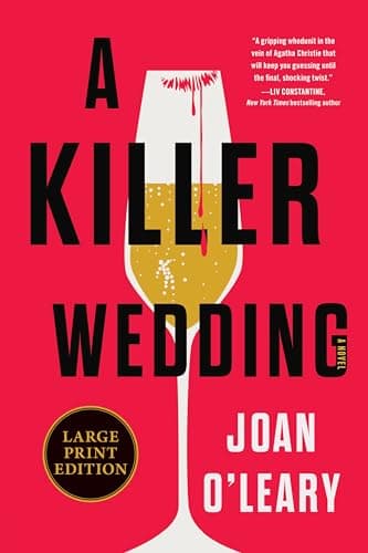 Cover of A Killer Wedding (Large Print)