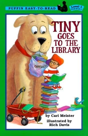 Cover of Tiny Goes to the Library (Puffin Young Readers, Level 1)