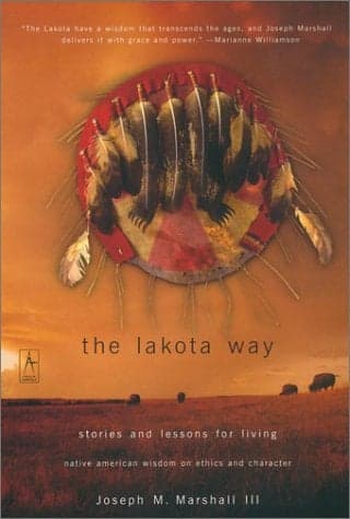 Cover of The Lakota Way: Stories and Lessons for Living