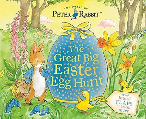 Cover of The Great Big Easter Egg Hunt Flap Book (The World of Peter Rabbit)