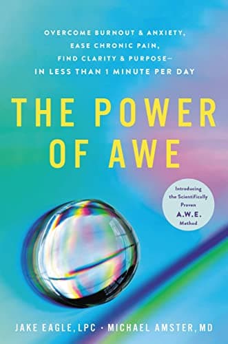 Cover of The Power of Awe: Overcome Burnout & Anxiety, Ease Chronic Pain, Find Clarity & Purpose—In Less Than 1 Minute Per Day