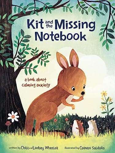 Cover of Kit and the Missing Notebook: A Book About Calming Anxiety