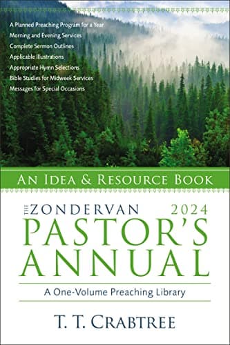 Cover of The Zondervan 2024 Pastor's Annual: An Idea and Resource Book