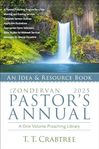 Cover of The Zondervan 2025 Pastor's Annual: An Idea and Resource Book