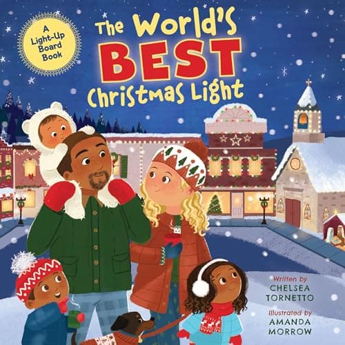 Cover of The World's Best Christmas Light: A Light-Up Board Book