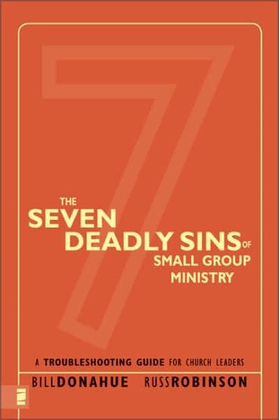 Cover of The Seven Deadly Sins of Small Group Ministry