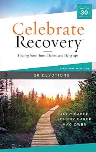 Cover of Celebrate Recovery Booklet:Healing from Hurts, Habits and Hang-ups, 28 Devotions (30th Anniversary Edition)